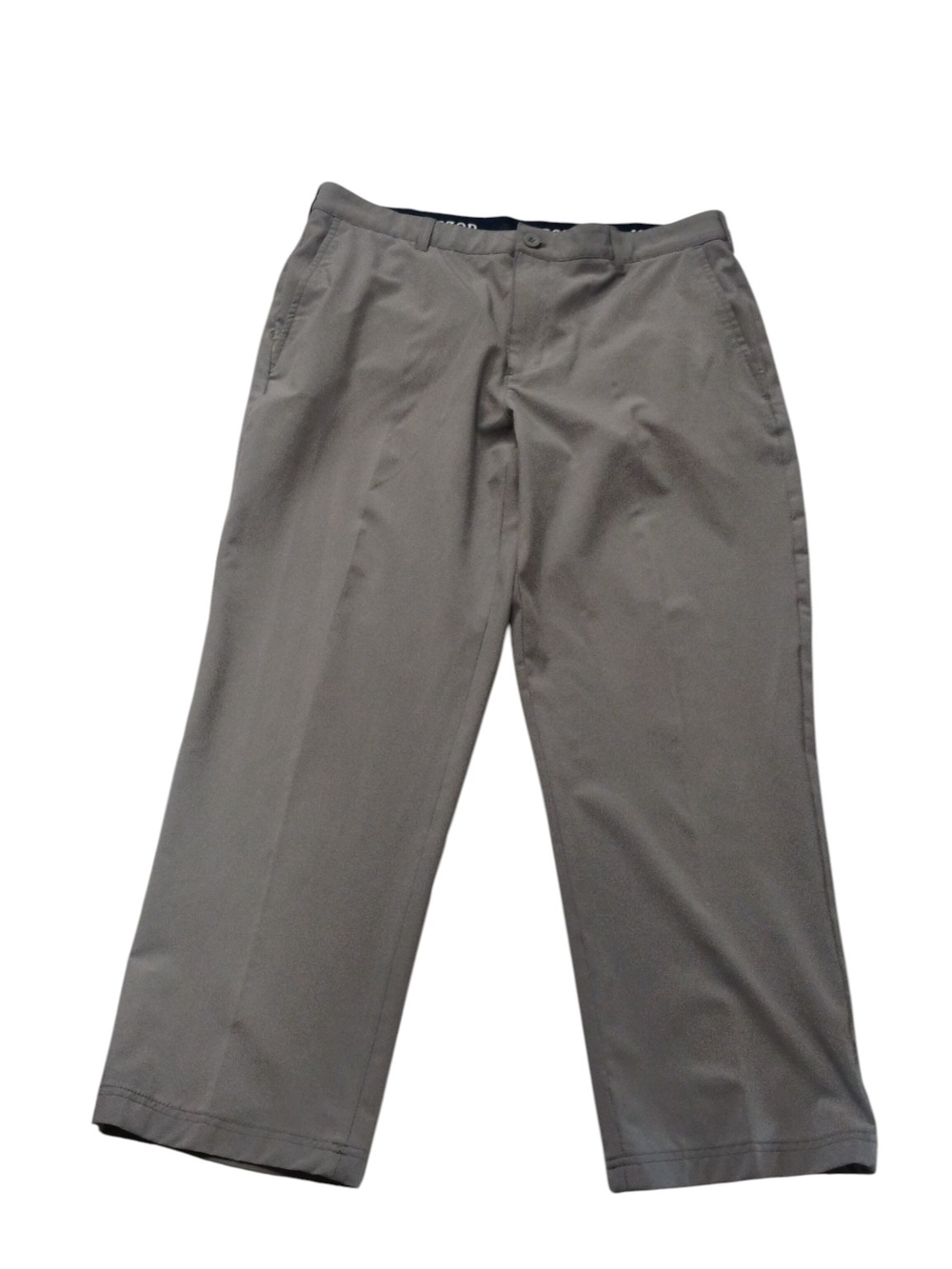 Izod Golf Men's Slim Gray Chinos - Neutral SZ 36 Everyday Style ❤️